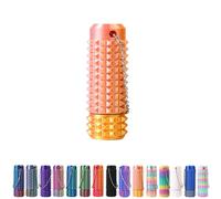 Spiky Grippie Stim Keychain, Anxiety Relief Pain Stim Bumpy Fidget Keychain, Stress, ADHD, Venting Key Pendant, Pocket Mini Fidget Toy, Little Ouchies Fidget, Novelty Gifts for Friends (B-10)