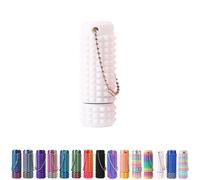 Spiky Grippie Stim Keychain, Anxiety Relief Pain Stim Bumpy Fidget Keychain, Stress, ADHD, Venting Key Pendant, Pocket Mini Fidget Toy, Little Ouchies Fidget, Novelty Gifts for Friends (B-13)
