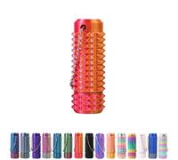 Spiky Grippie Stim Keychain, Anxiety Relief Pain Stim Bumpy Fidget Keychain, Stress, ADHD, Venting Key Pendant, Pocket Mini Fidget Toy, Little Ouchies Fidget, Novelty Gifts for Friends (B-07)