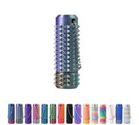 Spiky Grippie Stim Keychain, Anxiety Relief Pain Stim Bumpy Fidget Keychain, Stress, ADHD, Venting Key Pendant, Pocket Mini Fidget Toy, Little Ouchies Fidget, Novelty Gifts for Friends (B-02)