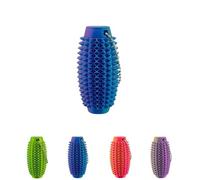 Spiky Grippie Stim Keychain,Elliptical Anxiety Relief Pain Stim Bumpy Fidget Keychain,Stress,ADHD,Venting Key Pendant,Pocket Mini Fidget Toy,Little Ouchies Fidget,Novelty Gifts for Friend (Blue)