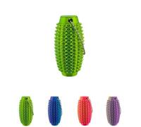 Spiky Grippie Stim Keychain,Elliptical Anxiety Relief Pain Stim Bumpy Fidget Keychain,Stress,ADHD,Venting Key Pendant,Pocket Mini Fidget Toy,Little Ouchies Fidget,Novelty Gifts for Friend (Green)