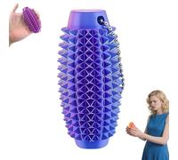 Spiky Grippie Stim Keychain,pain Stimming Fidgets Toy,fidget Pain Keychain Toy,3d Sensory Roller,Roller Massage Sensory Stress Reliefs Toys for Adults, Kids-C