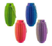 Spiky Grippie Stim Keychain Set,Anxiety Relief Pain Stim Bumpy Fidget Keychain,Stress,ADHD,Pocket Mini Fidget Toy,Little Ouchies Fidget,Novelty Gifts for Friends Colleagues Classmates (Set C-4pcs)