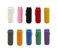 Spiky Grippie Stim Keychain Set,Anxiety Relief Pain Stim Bumpy Fidget Keychain,Stress,ADHD,Pocket Mini Fidget Toy,Little Ouchies Fidget,Novelty Gifts for Friends Colleagues Classmates (Set A-10pcs)