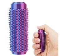 Spiky Grippie Stim Keychains, Portable Pain Stim Fidget Spiky Sensory Fidget Keychain for Relax & Focus (Purple Blue)