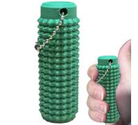 Spiky Grippies Stims Keychain, 3.5 Inch Fun Roller Fidget Toy, Spiky Hard Massage Vent Key Pendant for Stress Relief and Fo-cus, Cool Stuff, Novelty Pocket Stretch Keyring, for Adults & Kids