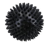Spiky Massage Ball Black 9cm Roller Deep Tissue Muscle Relief Foot Gym Yoga
