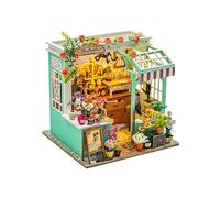 Spilay Miniature House Kits For Adults, Alice Garden DIY Miniature House Kit with LED Light, Creative 3D Puzzle for Relaxation & Desk Decor - Soothing Gift for Teens Adults