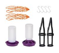 Spill Prevention Feeder Set Poultry Truffle Small Animal Care Snack Feeding Tool Large Capacity Chicken Truffle