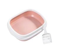 Spill Proof Detachable Cats Toilet With Sifting Scoops Anti Splashing Toilet For Travel Car Hotel Use Easyly Wash Ovals Litters Box