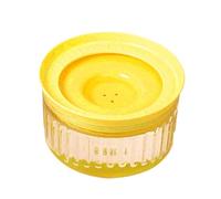 Spill Proof Dog Water Bowl,1800ml Slow Drinking | Anti Wetting Mouth Water Dispenser Floating Pet Bowl - for Sloppy Messy Drinkers Dogs Cats Breeds Drinking Home Car Crate Pet Owners