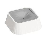 Spill Proof Dog Water Bowl, No Drip Design, 1 Piece, Slow Drinking Dish, Large Capacity Dispenser, Non-Slip Base, For Car Travel And Puppy Crates