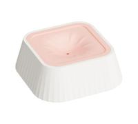 Spill Proof Dog Water Bowl, No Drip Design, 1 Piece, Slow Drinking Dish, Large Capacity Dispenser, Non-Slip Base, For Car Travel And Puppy Crates