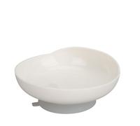 Spill Proof Scoop Plate with Anti Skid Base, Easy Food Scooping, Durable for Disabled Elderly People