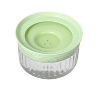 Spill Proof Water Bowl 1800ml Slow Waterer Cat Floating Water Bowl | For Sloppy Messy Drinkers Cats Breeds Drinking Home Crate Owners 80504