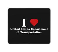 Spill-Resistant Mouse Pad, I Love United States Department Of The Force, Comfortable Mousepads, Desk Pad, 25X30cm, PC, Work, Laptop