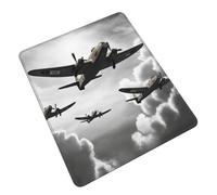 Spill-Resistant Mouse Pad, ld War, Ergonomic Office Mousepad, Keyboard Pad, 25X30cm, Home, Gamer, Studying