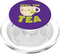 Spill The Tea Kawaii Teacup Funny Gossip Lover PopSockets PopGrip for MagSafe