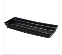 Spill Trays - 45L Plastic Tray, Spill Containment Tray - 116.8x40.6x13.9cm Nestable Large Plastic Drip Tray for Drips and Leaks, Eco Spills Trays for Drums, Workshops, Industrial by Horison Industries