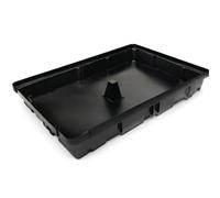 Spill Trays - Plastic Tray 100L Spill Containment Tray, Spills Deep Tray - 120x80x15.5 cm Large Drip Tray for Drum, Leaks, Workshops, Garages and Industrial Use - Without Grating by Horison Industries