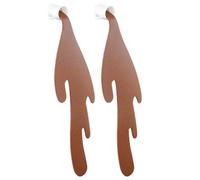 Spilled Coffee Bookmark,2 PCS Unique Leather 3D Coffee Mug Bookmarks Cute Funny Reading Accessories for Book Lovers Creative Gift for Students & Office Stationery Ideal for Boys & Girls