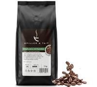 Spiller & Tait Brazilian & Vietnamese Coffee Bean Blend 1kg - Medium Roast Arabica & Robusta | Low Acidity, Smooth Sweetness | Espresso, Milk-Based & Filter Brew