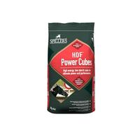 SPILLERS HDF Power Cubes Feed, 25KG - High Energy Horse Food for Racing - Low Starch Cubes for Ultimate Power & Performance - Suitable for Racehorses & Performance Horses in Full Training