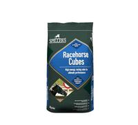SPILLERS Racehorse Cubes, 25KG - High Energy Horse Feed - Racing Horse Cubes for Ultimate Performance - Horse Food Suitable for Racehorses & Performance Horses