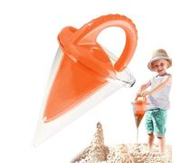 Spilling Funnel Sand, Kids Sands Castle Building, Water and Sand Mixing Tool fBeach Play, Colorful Outdoor Sandbox Toy for Creative Kid Aged 4-8, Summer Travel Vacation Sculpting