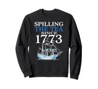 Spilling The Tea History Teacher School Teaching History Sweatshirt