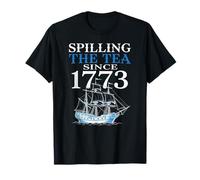 Spilling The Tea History Teacher School Teaching History T-Shirt