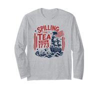 Spilling the Tea Since 1773 Boat Long Sleeve T-Shirt