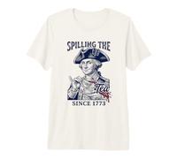 Spilling The Tea Since 1773 George Washington Premium T-Shirt