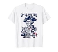 Spilling The Tea Since 1773 George Washington T-Shirt
