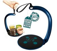 SpillNot+ - The SpillNot Portable Handheld Beverage Carrier, Nonspill Drink Tray, Innovative, Easy to Use - Blue