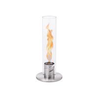 SPIN 120 Tabletop Fireplace silver