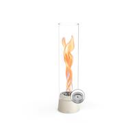 SPIN air 1200 Tabletop Fireplace cream