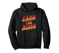 Spin Class Athlete Who Earns Burn Every Cycling Session Earn Pullover Hoodie