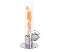 SPIN classic 1500 Pedestal Fireplace silver