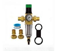 Spin Down Sediment Water Filter, Reusable Sediment Water Filter, Flushable Pre-Filtration System For City/Well Water, 0.1-0.8 MPa, For 1/2" / 3/4" / 1" Pipes(3/4 inch)