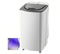 Spin Dryer 10KG Portable Clothes Dryer, Energy Efficient, 2800 RPM, 360° Blue Light, Space Saving Design for Adults and Students