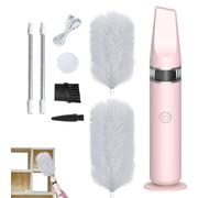 Spin Duster Electrostatic Gutter Head, 360 Degree Rotation Electric Plates, Easy to Use Rotary Dust Collector for Cleaning Tool Walls, Ventilates