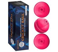 SPIN FIRST Incrediballs Soft Rubber Practice Balls | Safe Indoor & Outdoor Cricket Ball | Stitched Seam with PU Core | Ideal for Coaching, Garden Play & Skill Development