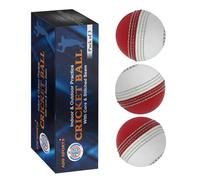 SPIN FIRST Incrediballs Soft Rubber Practice Balls | Safe Indoor & Outdoor Cricket Ball | Stitched Seam with PU Core | Ideal for Coaching, Garden Play & Skill Development