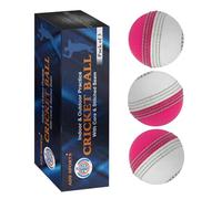 SPIN FIRST Incrediballs Soft Rubber Practice Balls | Safe Indoor & Outdoor Cricket Ball | Stitched Seam with PU Core | Ideal for Coaching, Garden Play & Skill Development