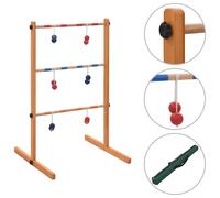 Spin Ladder Natural Pine Wood 62 x 60 x 100 cm Outdoor Family Garden Game Set.