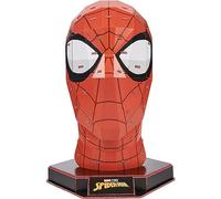 Spin Master 4D Build, Puzzle 3D Marvel Spider-Man 82 pièces avec support | Décoration de bureau Spider-Man | Jouets de