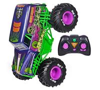 Spin Master 6060365 Monster Jam 1:15 Scale Official Grave Digger Freestyle Force Remote Control Monster Truck Toys
