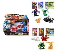 BAKUGAN 'Legends' 2023 Legends Collection Pack of 4 with 1 Nova Ball, 1 Basic Ball, 1 Geogan and 1 Ultra Ball with Baku Gear, Various Variations, for Children from 6 Years